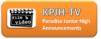 Click Here to watch PJH Announcements